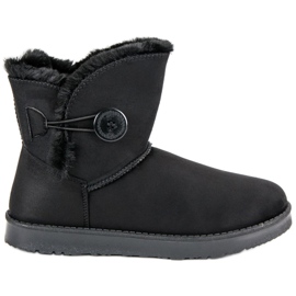 Kylie Semiš Mukluki černá Kylie Semiš Mukluki černá