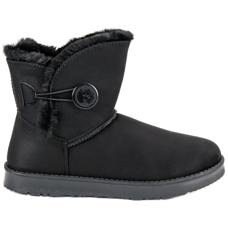 Kylie Semiš Mukluki černá