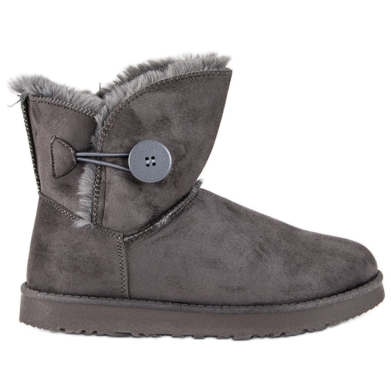 Kylie Semiš Mukluki šedá