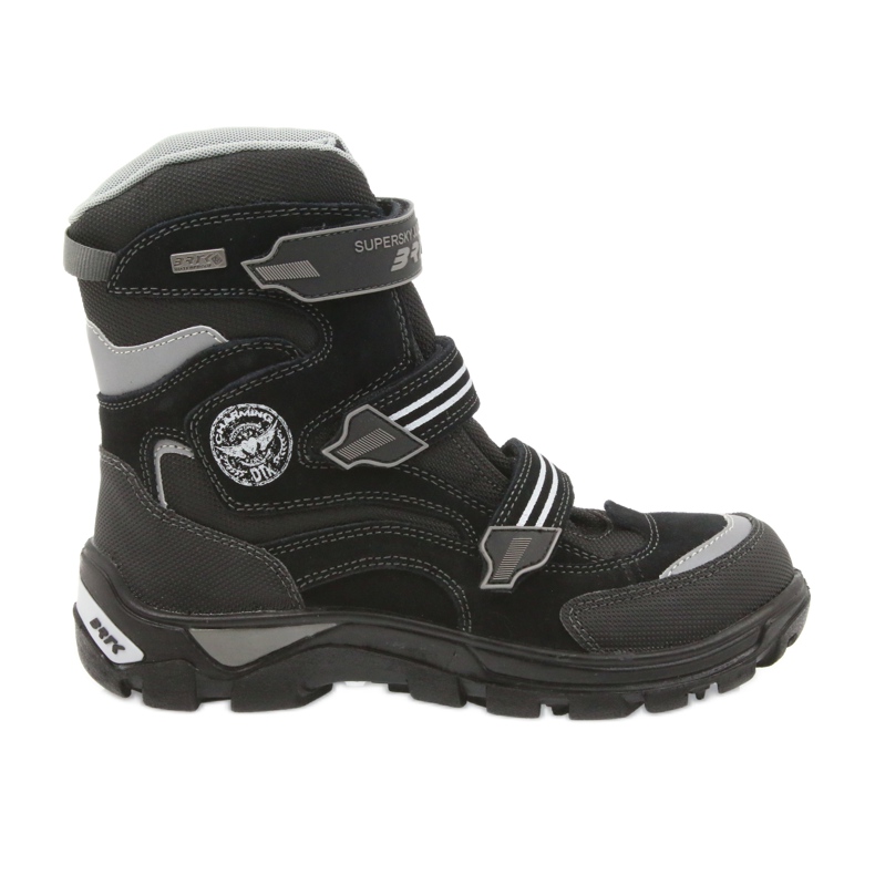 Boty Membrána Bartek 47672 černá šedá