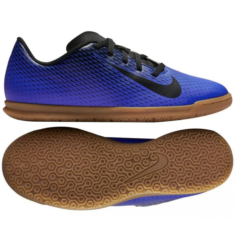 Boty Nike Bravatax Ii Ic Jr 844438 400 modrý
