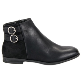 Super Mode Černé nízké boty černý