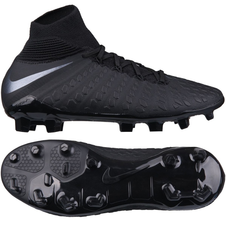 Kopačky Nike Hypervenom Phantom 3 Elite Dynamic Fit Fg Jr AJ3791-001 černá černá Kopačky Nike Hypervenom Phantom 3 Elite Dynamic Fit Fg Jr AJ3791-001 černá černá
