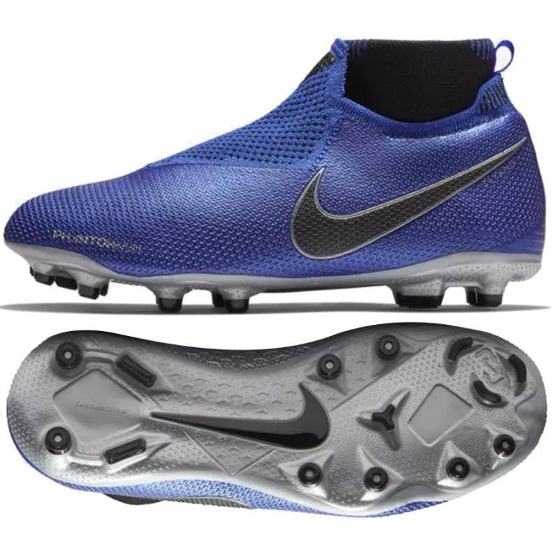 Kopačky Nike Phantom Vsn Elite námořnická modrá