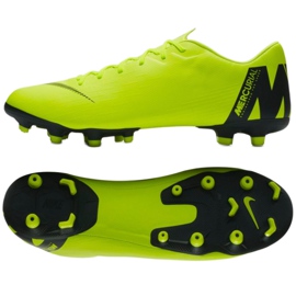 Kopačky Nike Mercurial Vapor 12 Academy Fg M AH7375-701 žluť žluť