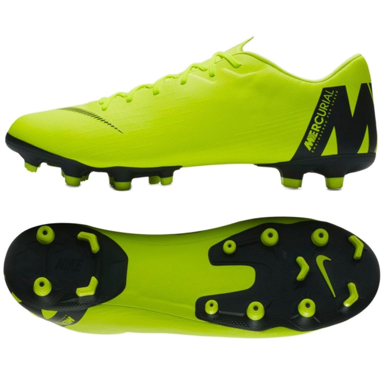 Kopačky Nike Mercurial Vapor 12 Academy Fg M AH7375-701 žlutá žlutá Kopačky Nike Mercurial Vapor 12 Academy Fg M AH7375-701 žlutá žlutá