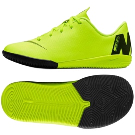 Sálová obuv Nike Mercurial VaporX 12 Academy Ps Ic Jr AH7352-701 žlutá žlutá Sálová obuv Nike Mercurial VaporX 12 Academy Ps Ic Jr AH7352-701 žlutá žlutá