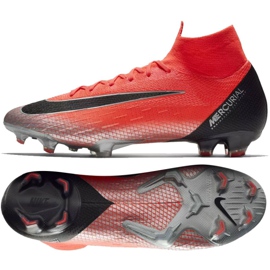 Kopačky Nike Mercurial Superfly 6 Elite CR7 Fg M AJ3547-600 červený černý