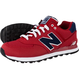New Balance Ml574por červený