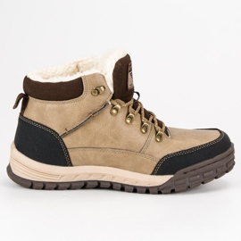 Arrigo Bello Teplé zimní boty hnědý Arrigo Bello Teplé zimní boty hnědý