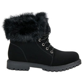 Nio Nio Černí lovci s kožešinou černý