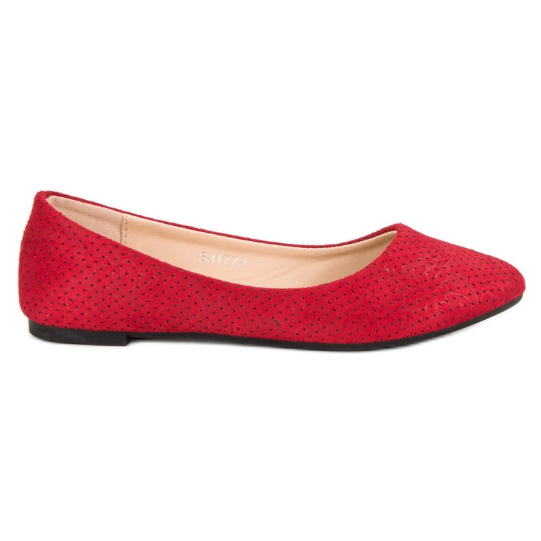 Červené balerínky Červené balerínky