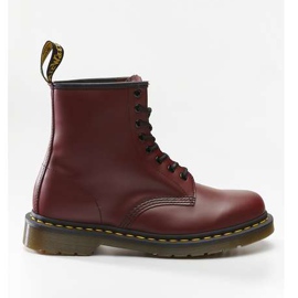 Dr. Martens 1460 Smooth Cherry Red Smooth vícebarevný červený