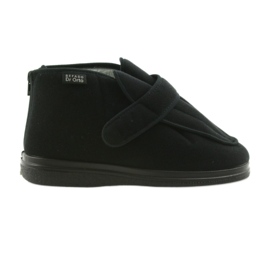 Dr.orto Befado Men's Footwear 987M002 Sensitive Feet Black Silber Insert černý