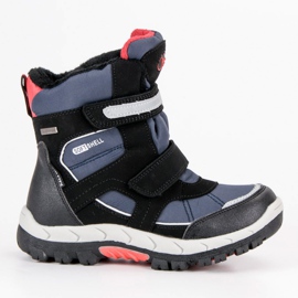 American Club Americké sněhové boty modrý