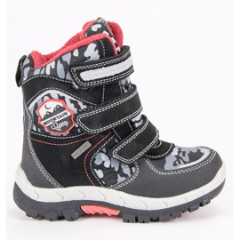 American Club Černé americké snowbooty černý