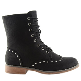 Černí dělníci s hřeby B5211-KB černá černý