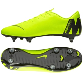 Kopačky Nike Mercurial Vapor 12 Academy Sg Pro M AH7376-701 vícebarevný zelený