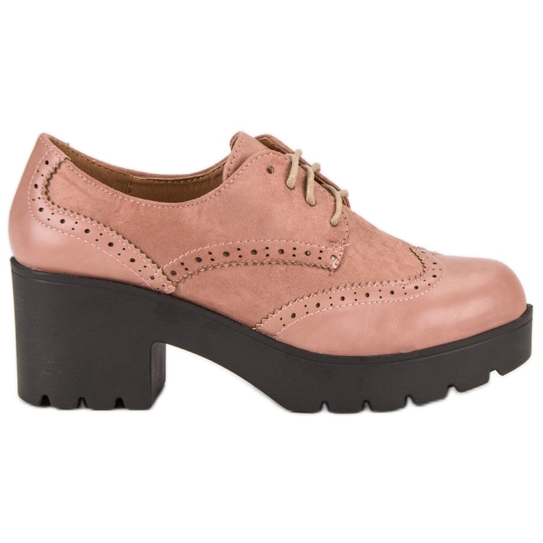 Ch. Creation Elegantní růžové boty růžový