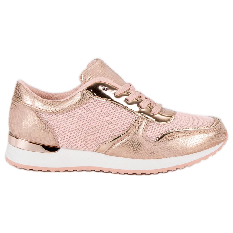 Módní sportovní obuv růžový