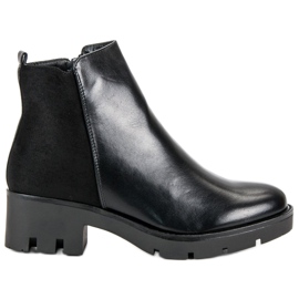 Seastar Klasické boty na platformě černý