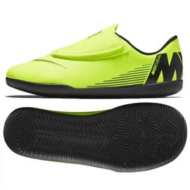 Sálová obuv Nike Mercurial Vapor 12 Club PS (V) Ic Jr AH7356-701 zelená zelená