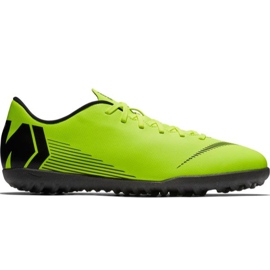 Kopačky Nike Mercurial Vapor X 12 Club Tf M AH7386-701 zelená zelená