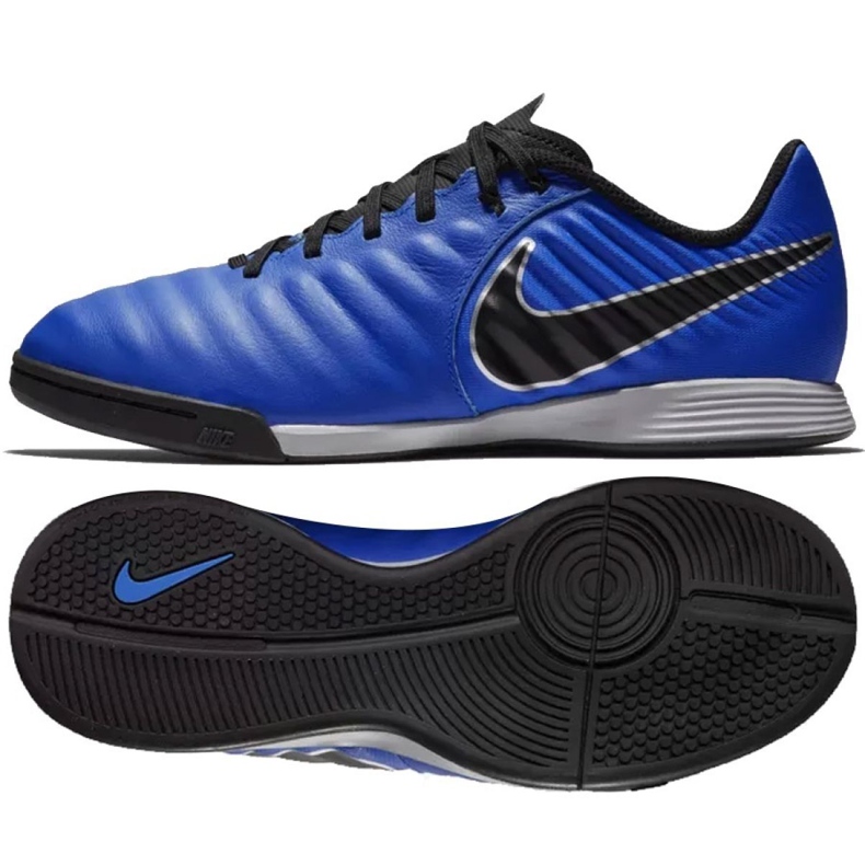 Sálová obuv Nike Tiempo Legend X 7 Academy Ic Jr AH7257-400 modrý modrý