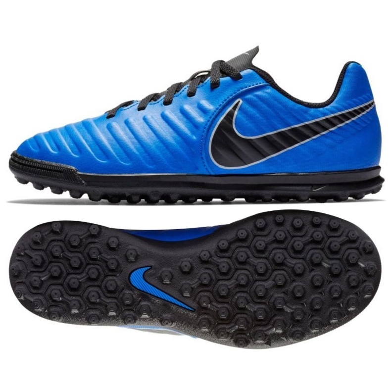 Kopačky Nike Tiempo Legend 7 Club Tf Jr AH7261-400 modrý modrý