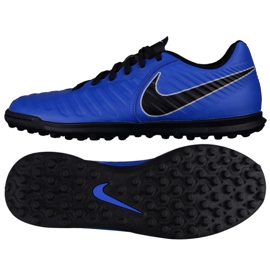 Kopačky Nike Tiempo Legend X 7 Club Tf M AH7248-400 modrý modrý