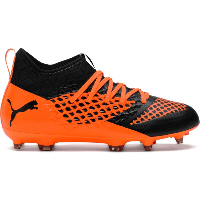 Kopačky Puma Future 2.3 Netfit Fg Ag Color Sh Jr 104836 02 oranžový oranžový