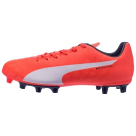 Kopačky Puma evoSPEED 5.4 Fg M 10328601 vícebarevný červený