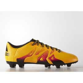 Kopačky Adidas X 15.3 FG / AG M S74632 vícebarevný pomerančový