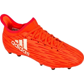 Kopačky Adidas X 16.3 Fg Jr S79489 červený červený