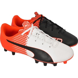 Kopačky Puma evoSPEED 5.5 Tricks Fg Jr 10362903 vícebarevný červený