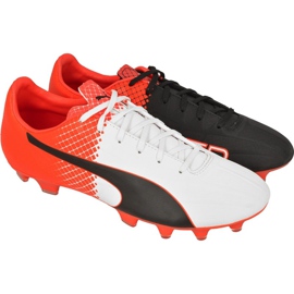 Kopačky Puma evoSPEED 4.5 Tricks Fg M 10359203 vícebarevný červený