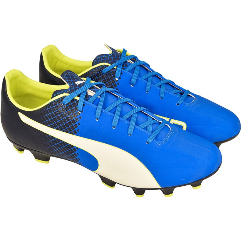 Kopačky Puma evoSPEED 4.5 Fg M 10359204 modrý modrý Kopačky Puma evoSPEED 4.5 Fg M 10359204 modrý modrý