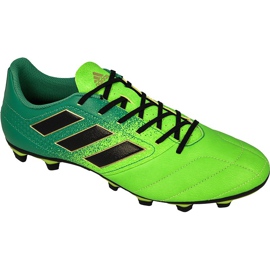 Kopačky Adidas Ace 17.4 FxG M BB1051 zelený zelený