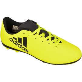 Kopačky Adidas X 17.4 FxG Jr S82404 žluť