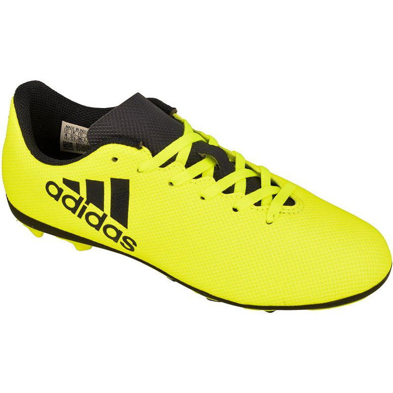Kopačky Adidas X 17.4 FxG Jr S82404 žlutá