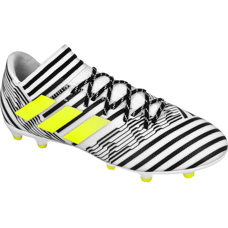 Kopačky Adidas Nemeziz 17.3 Fg M S80599 vícebarevný bílý