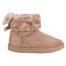 Vysoká Mukluki hnědý