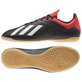 Sálová obuv adidas X 18.4 In M BB9405 černý černý