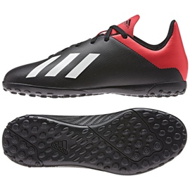 Kopačky Adidas X 18.4 Tf Jr BB9416 černá černá