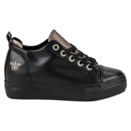 Mckeylor Sportovní boty černý žluť