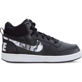 Nike Court Borough Mid Gs 008 černá vícebarevná černý vícebarevný