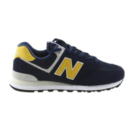 New Balance ML574SMB PIGMENT S MOSAZEM žluť námořnická modř