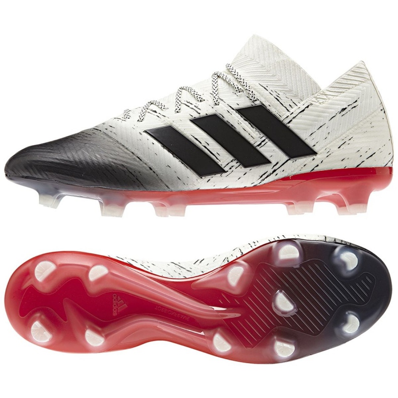 Kopačky Adidas Nemeziz 18.1 Fg M BB9425 bílý bílý