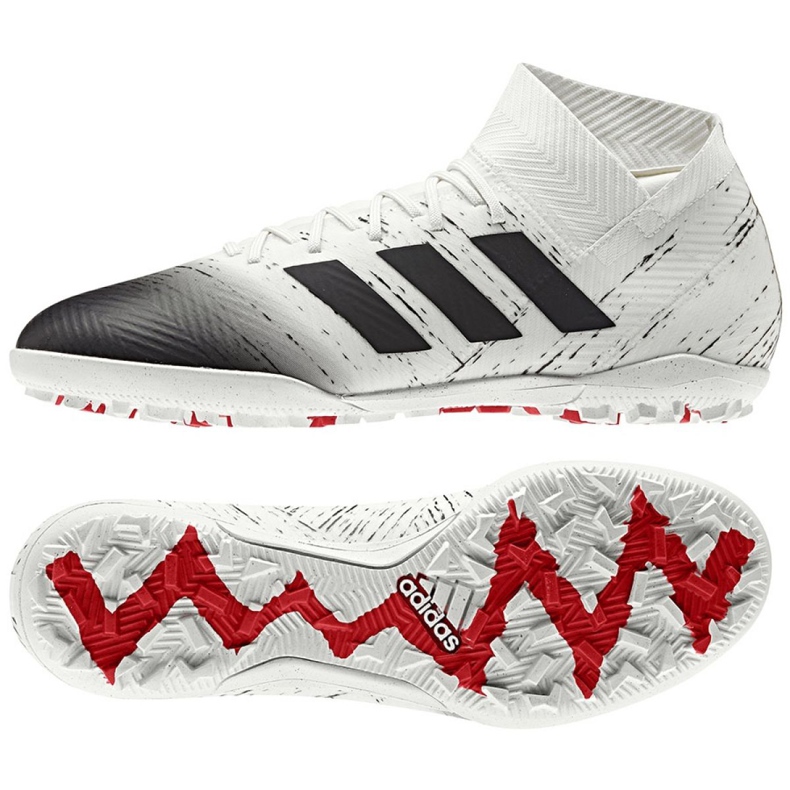 Kopačky Adidas Nemeziz 18.3 Tf M D97986 bílý bílý