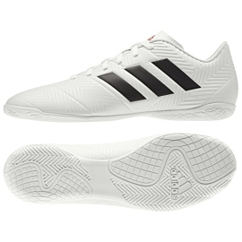 Sálová obuv adidas Nemeziz 18.4 In M D97996 bílý bílý